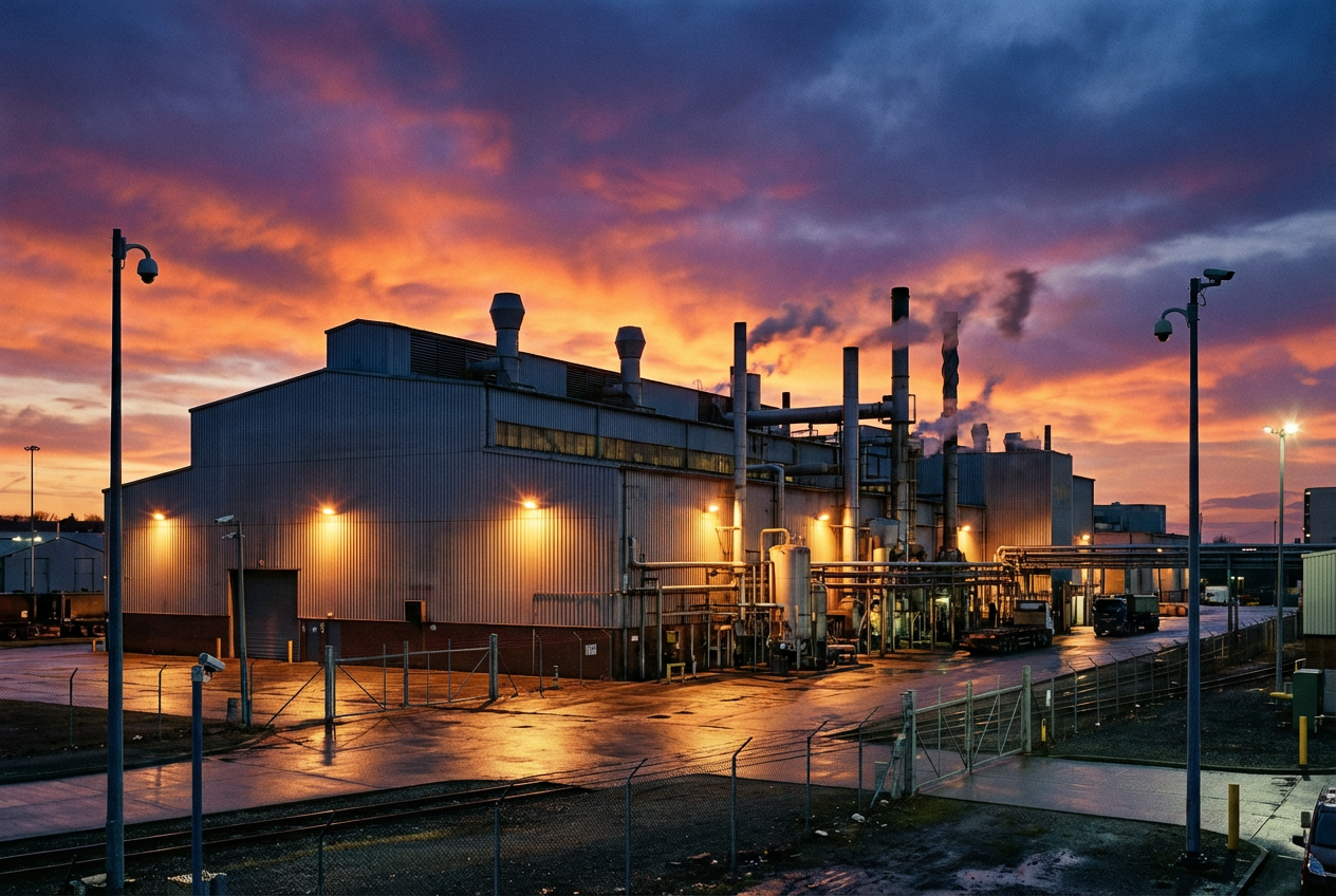 Site industriel sécurité périmétrique