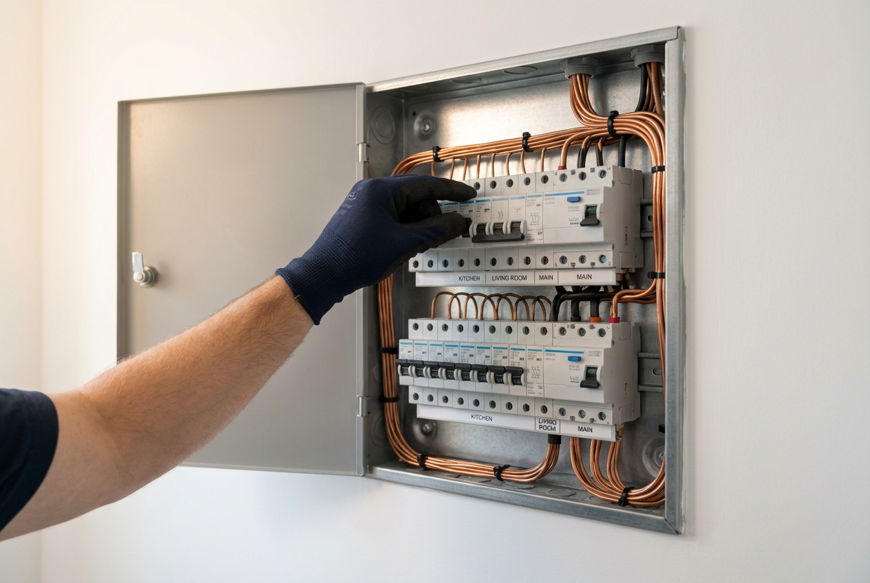 Remplacement du tableau électrique