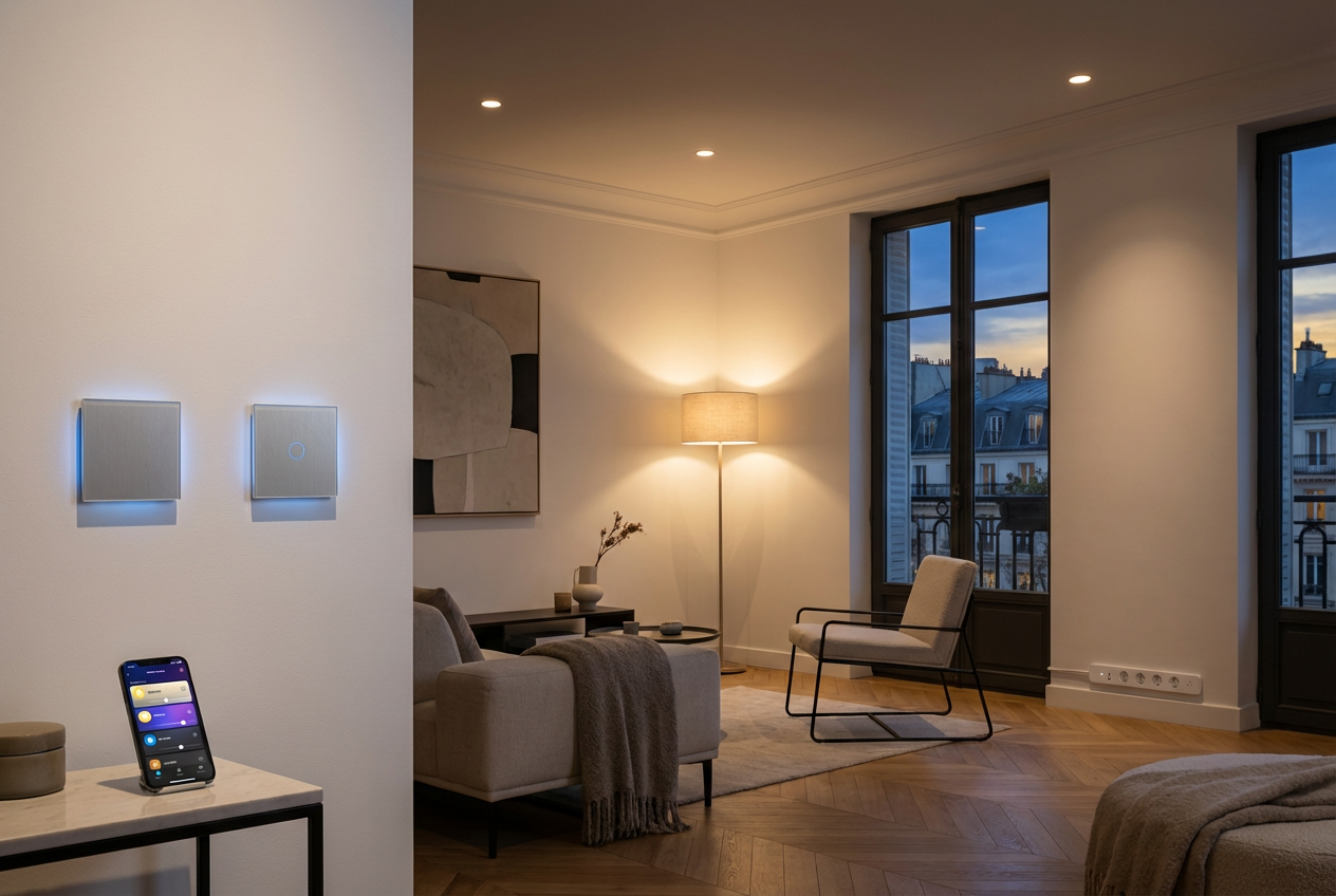 Domotique et éclairage connecté