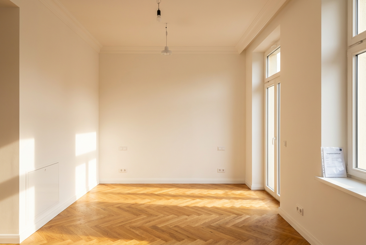 Appartement haussmannien après rénovation électrique complète