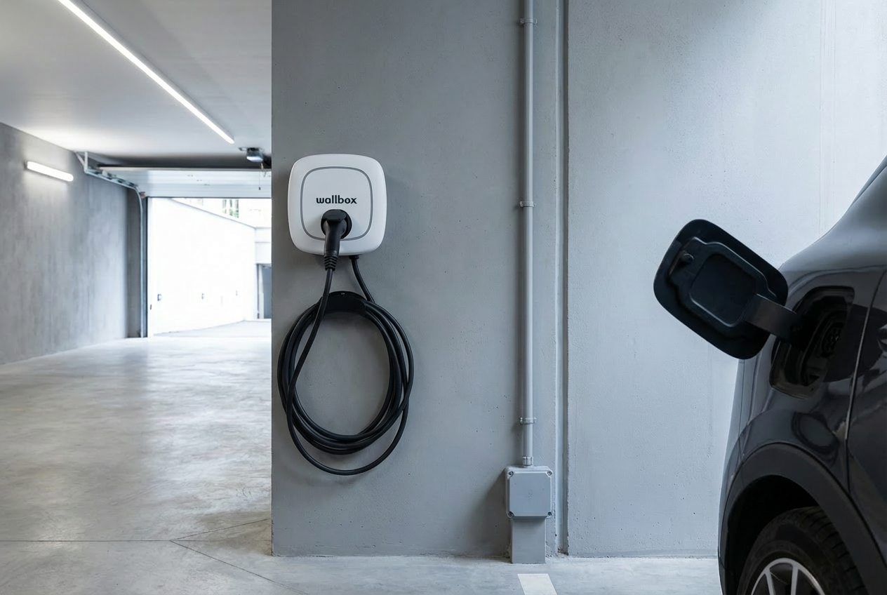 Borne de recharge VE (IRVE)